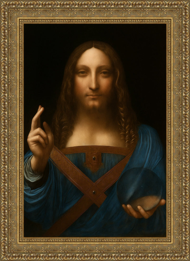 Salvator Mundi – Leonardo da Vinci, 1500
