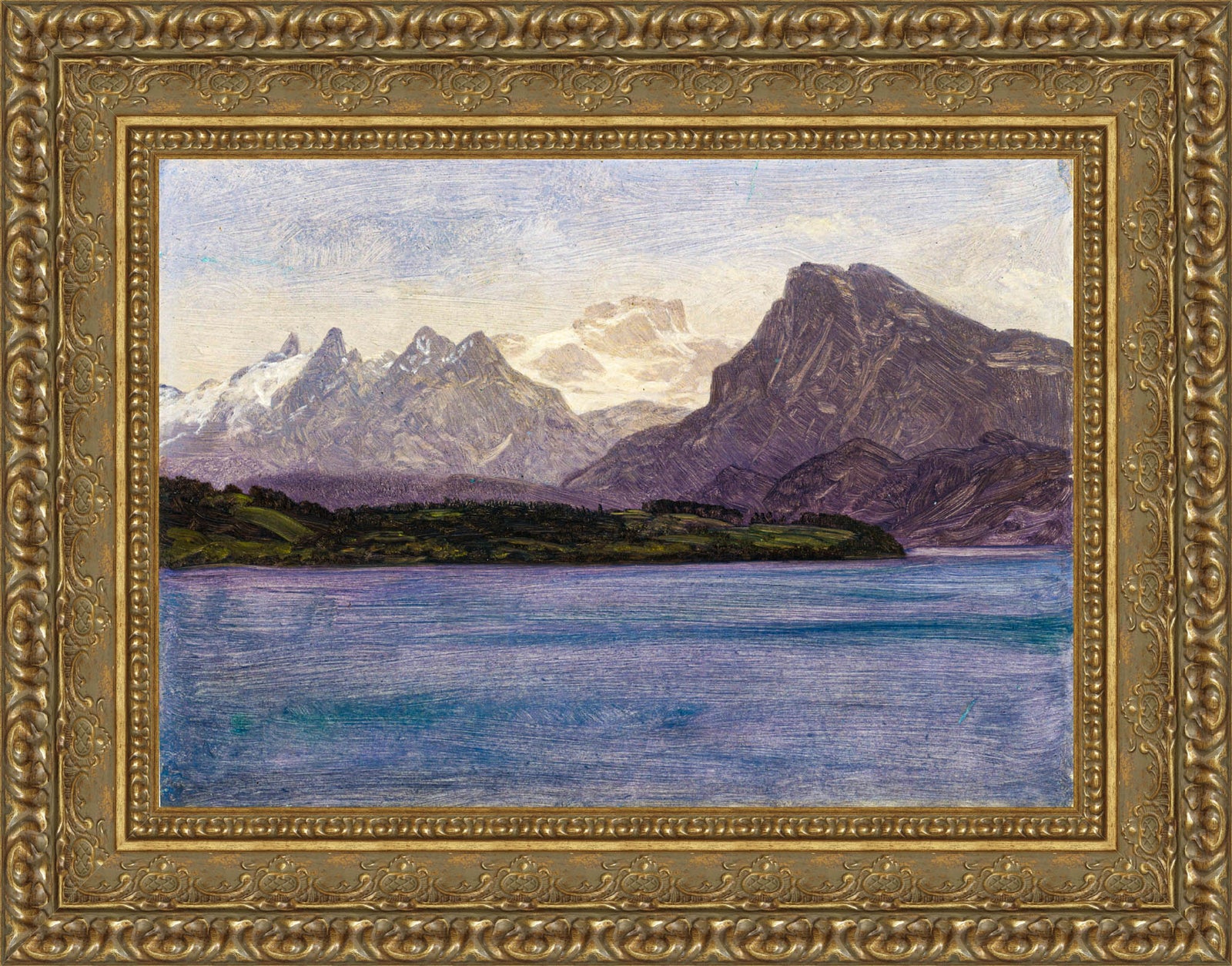 Alaskan Coast Range – Albert Bierstadt, 1889