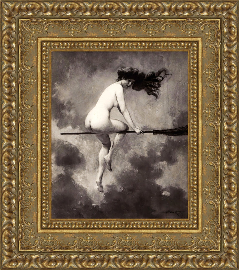 Departure for the Witches' Sabbath – Albert Joseph Pénot, 1910