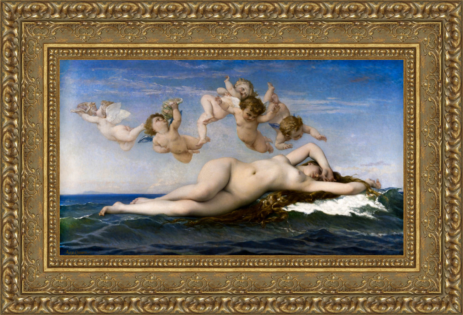 The Birth of Venus – Alexandre Cabanel, 1863