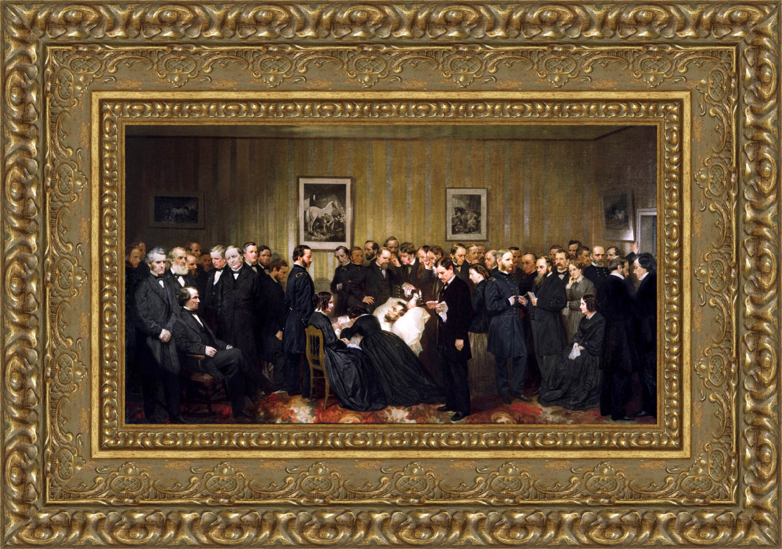 The Last Hours of Abraham Lincoln – Alonzo Chappel, 1868