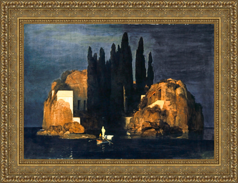 Isle of the Dead – Arnold Böcklin, 1880 (Basel Version)