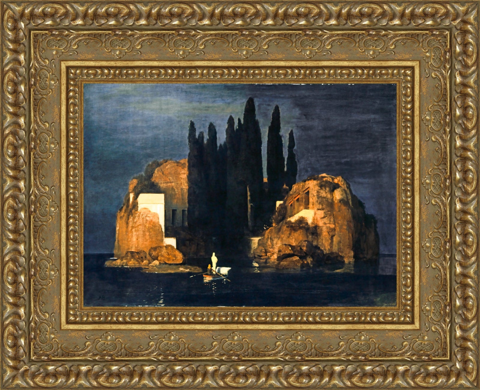Isle of the Dead – Arnold Böcklin, 1880 (Basel Version)