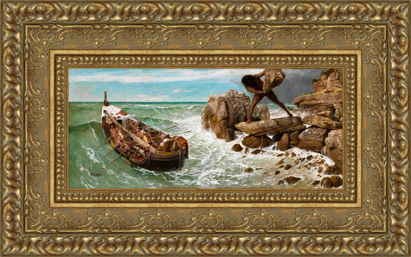 Odysseus And Polyphemus – Arnold Böcklin, 1896