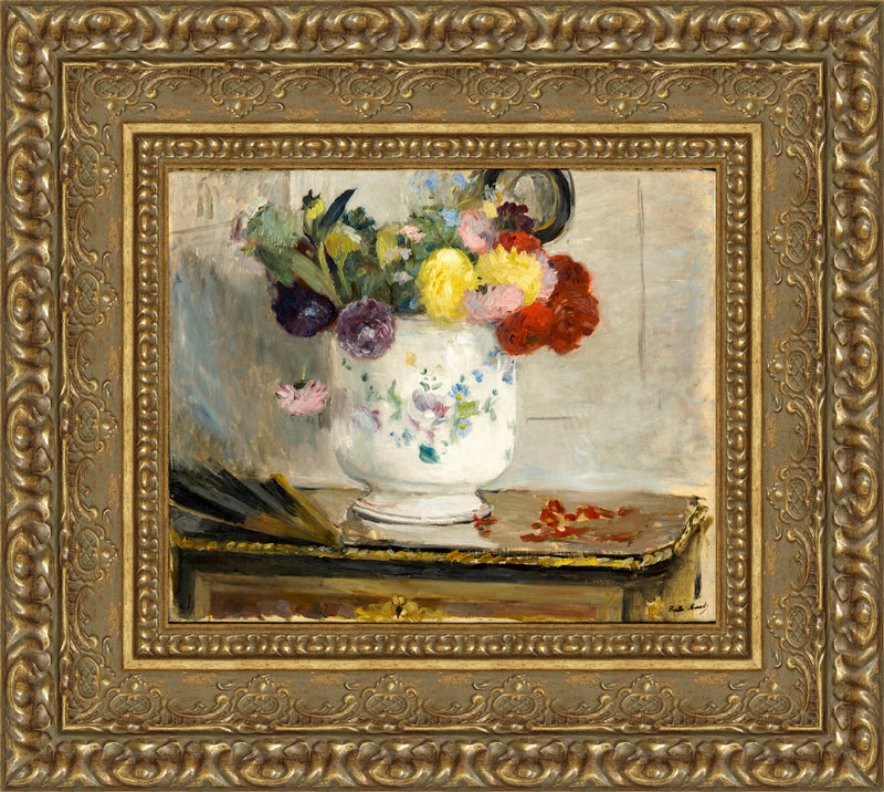 Dahlias – Berthe Morisot, 1885