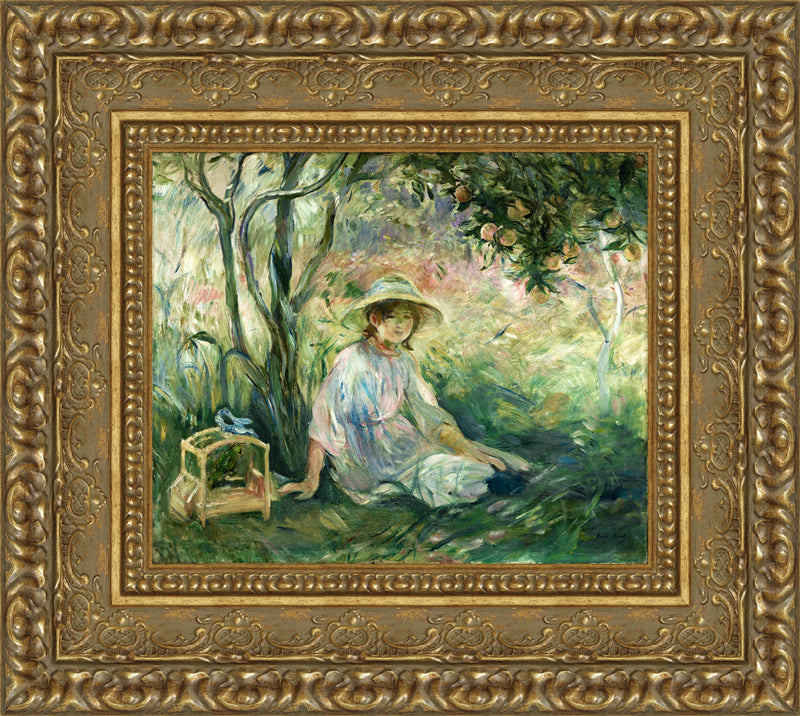 Under The Orange Tree (Sous L'Oranger) – Berthe Morisot, 1889