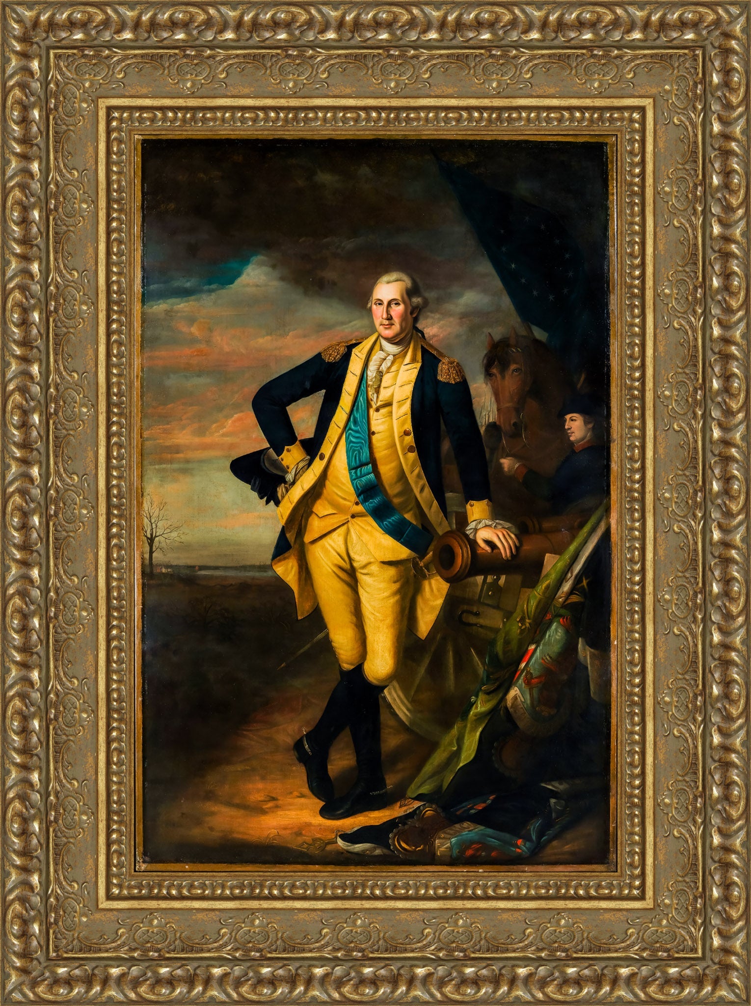 George Washington at Princeton – Charles Willson Peale, 1779