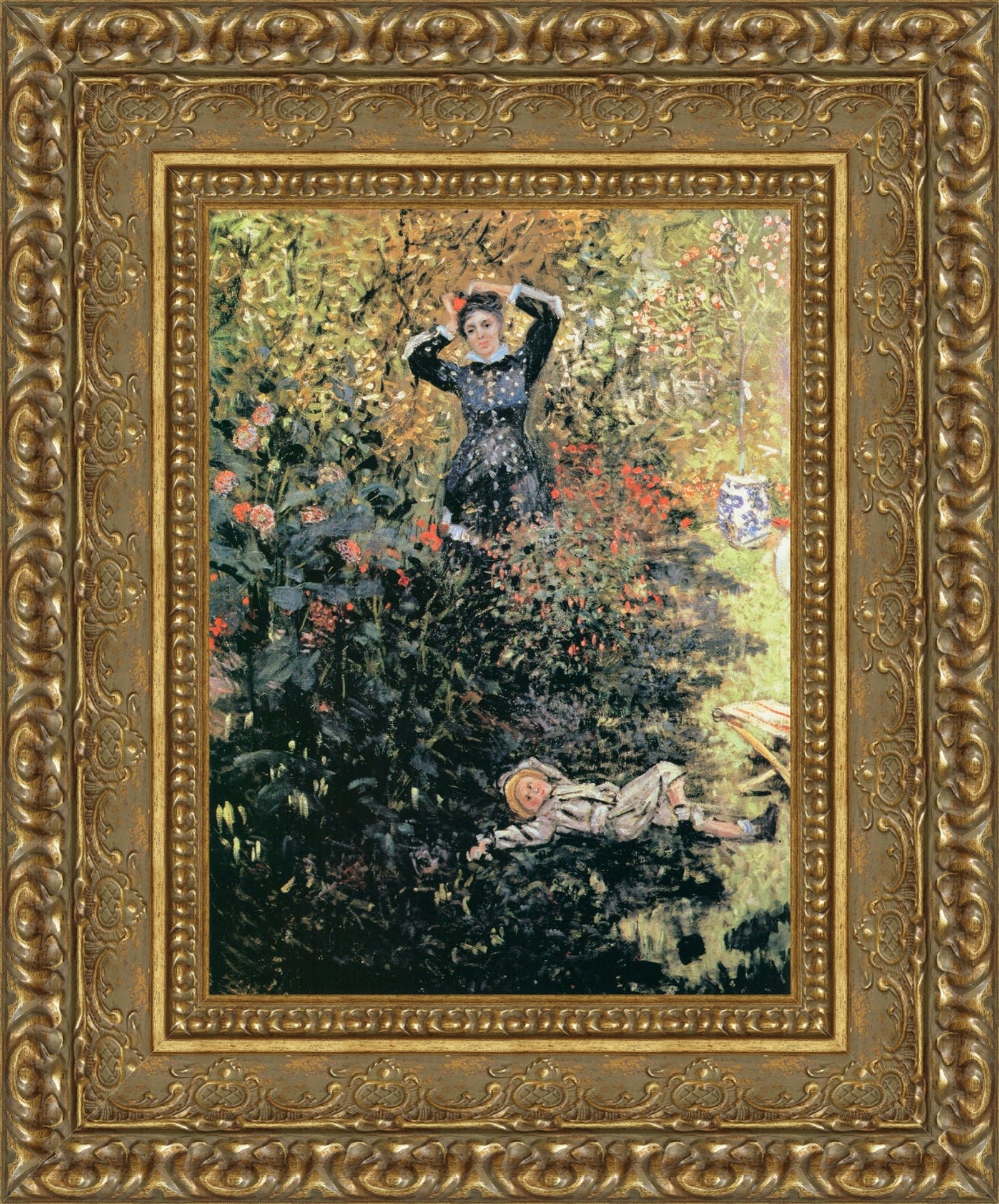 Camille and Jean – Claude Monet, 1875
