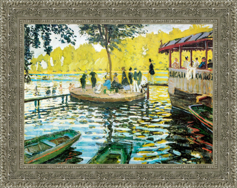 La Grenouillère (The Frog Pond) – Claude Monet, 1869