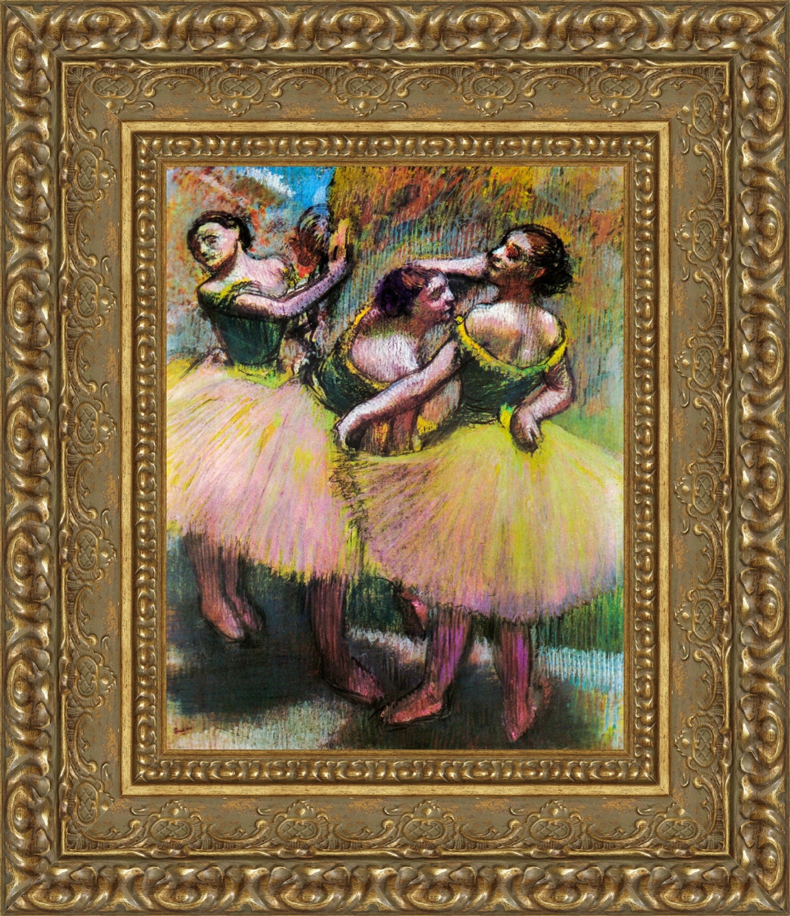The Three Dancers (Trois danseuses) – Edgar Degas, 1895–1898