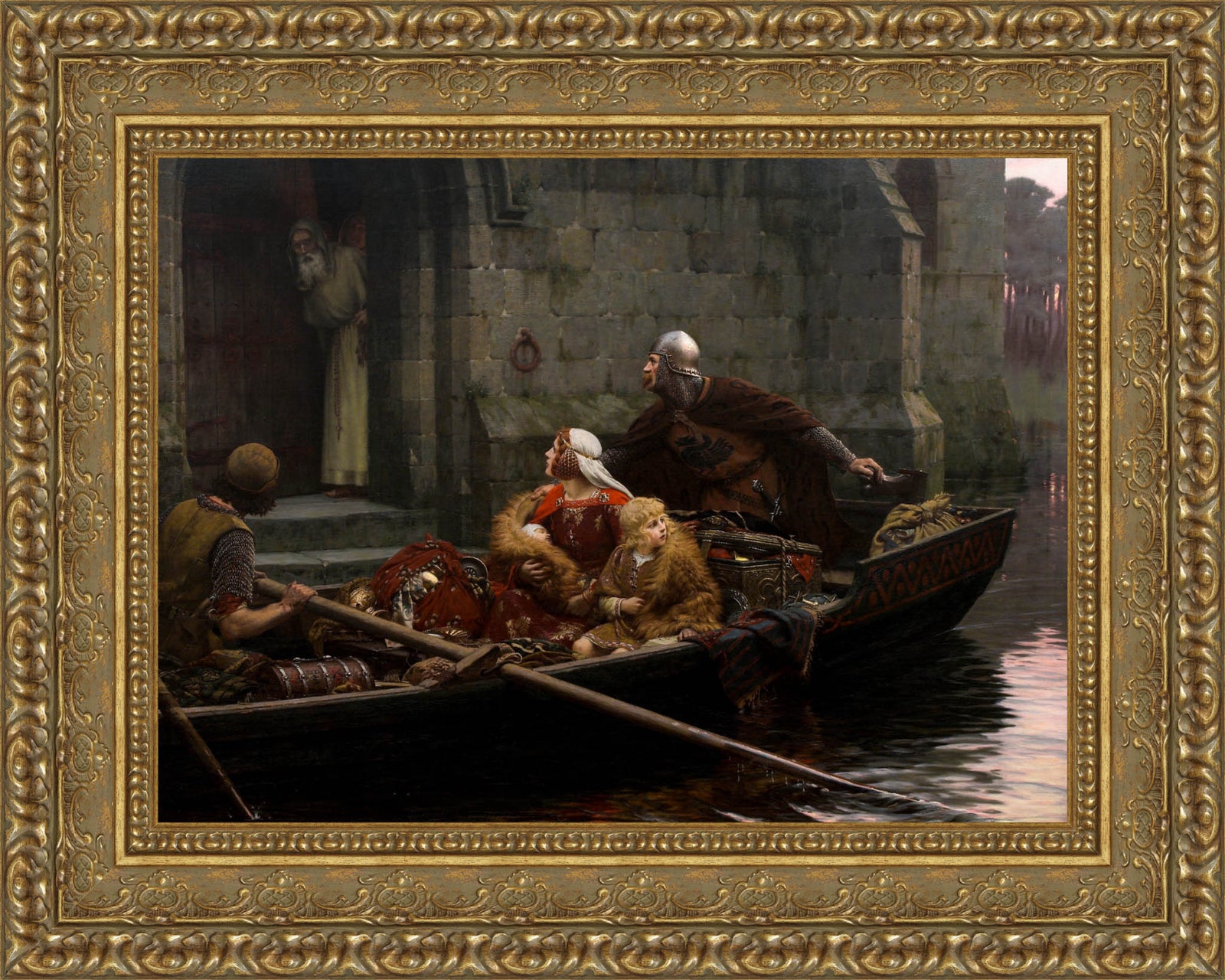 In Time of Peril – Edmund Blair Leighton, 1897