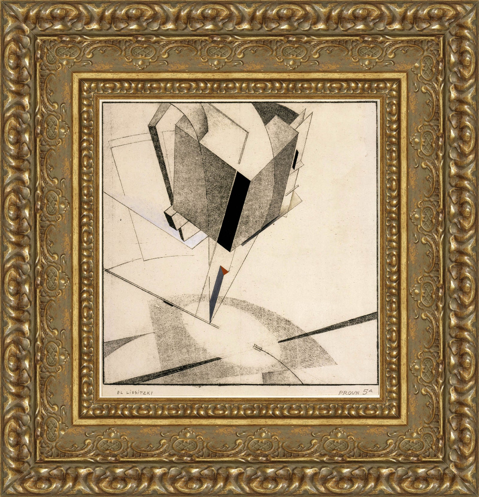 Proun 5a – El Lissitzky, 1923