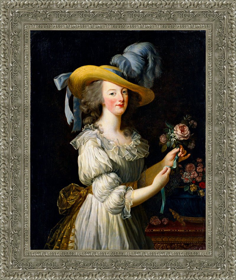 Marie Antoinette in a Chemise Dress – Elisabeth Louise Vigée Le Brun, 1783