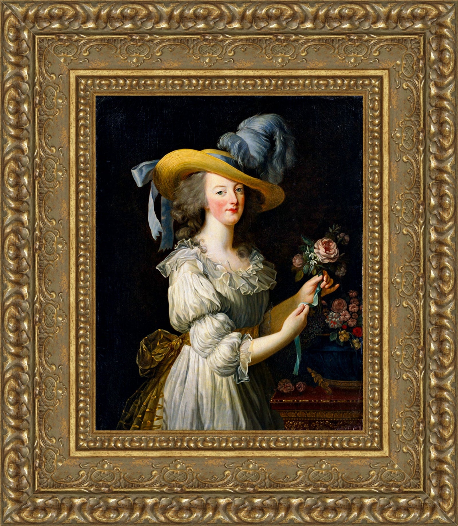 Marie Antoinette in a Chemise Dress – Elisabeth Louise Vigée Le Brun, 1783