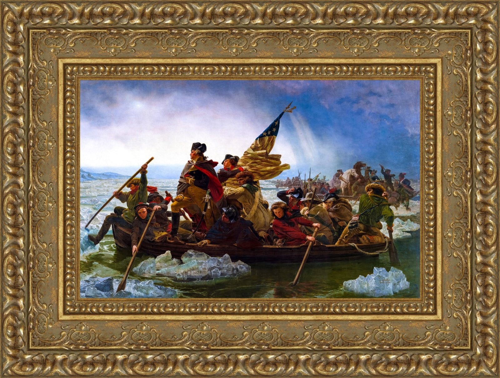 Washington Crossing the Delaware – Emanuel Leutze, 1851