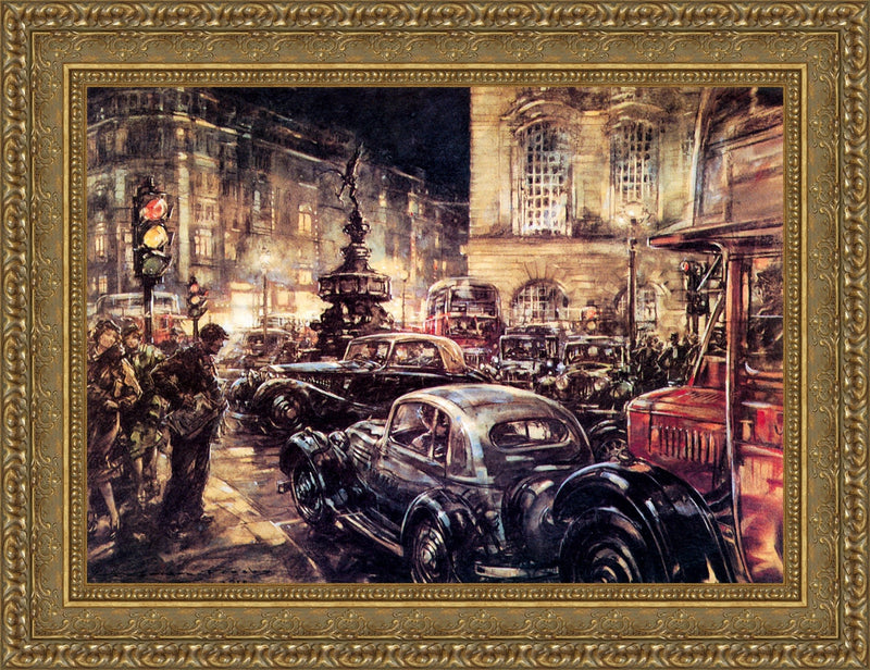 Piccadilly Circus – F. Gordon Crosby, 1930