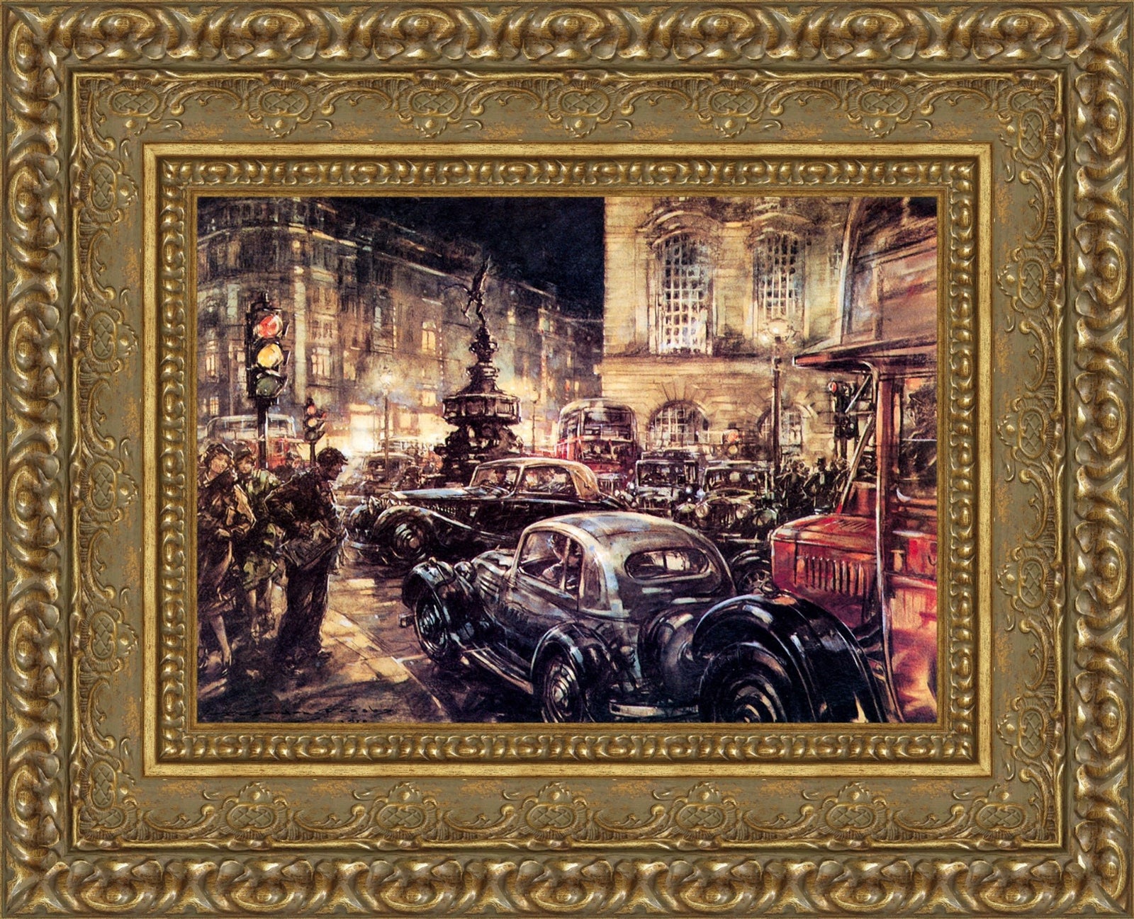 Piccadilly Circus – F. Gordon Crosby, 1930