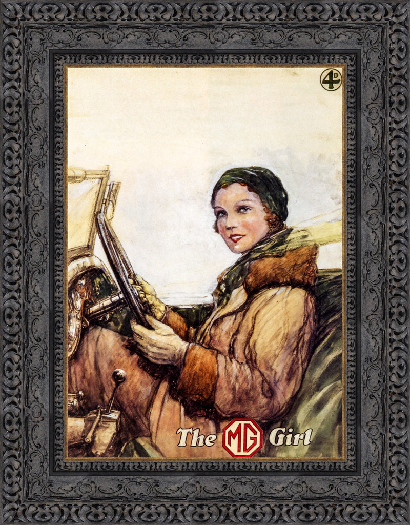 The MG Girl Autocar Cover – F. Gordon Crosby, 1932