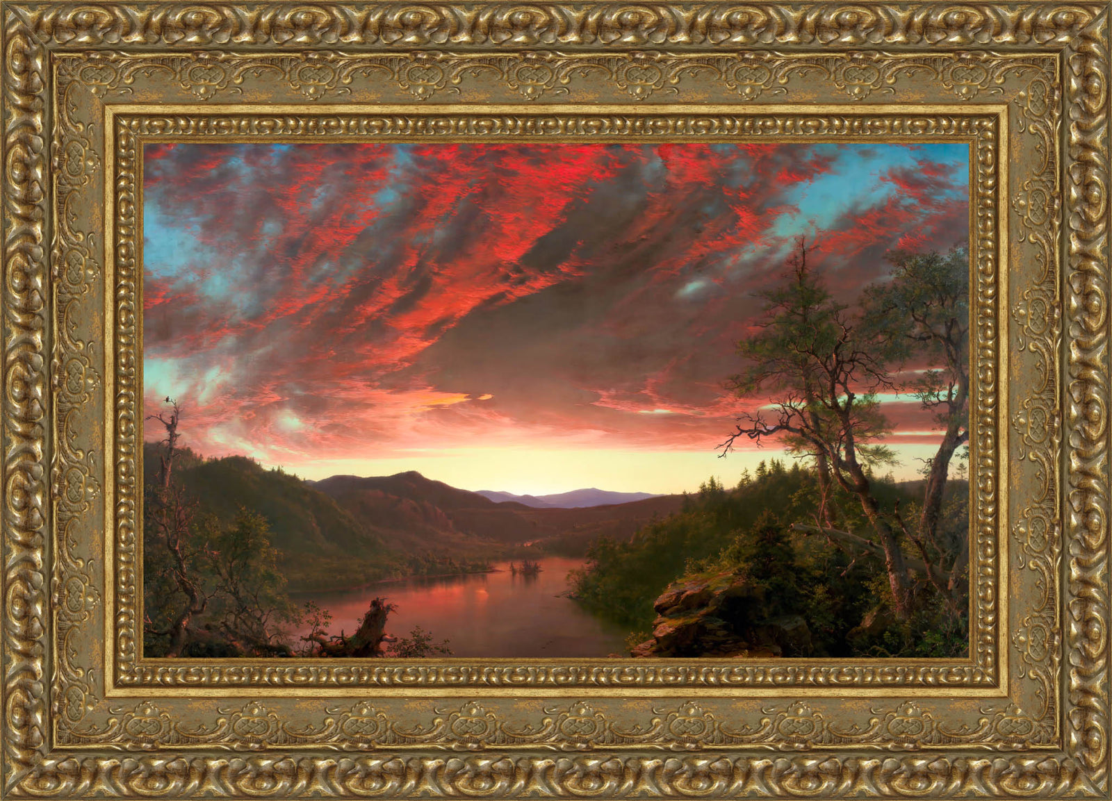 Twilight in the Wilderness – Frederic Edwin Church, 1860