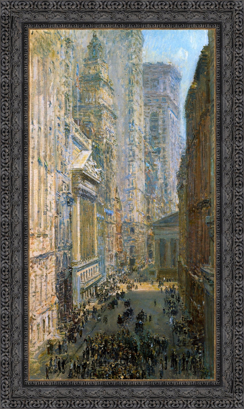 Lower Manhattan – Childe Hassam, 1910