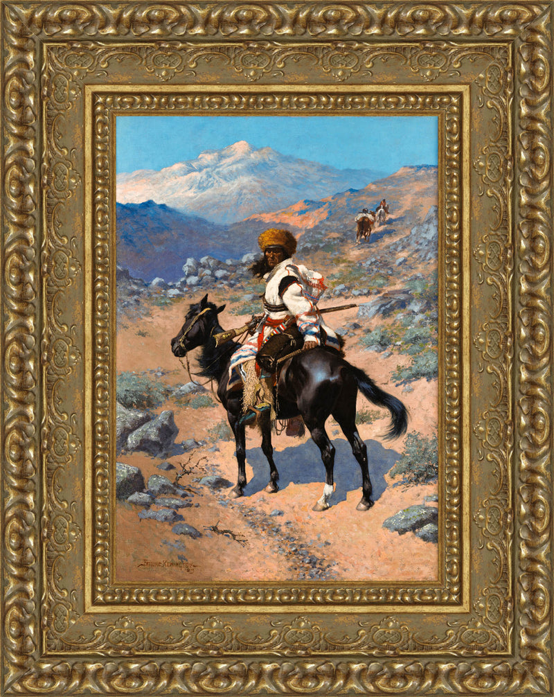 An Indian Trapper – Frederic Remington, 1889
