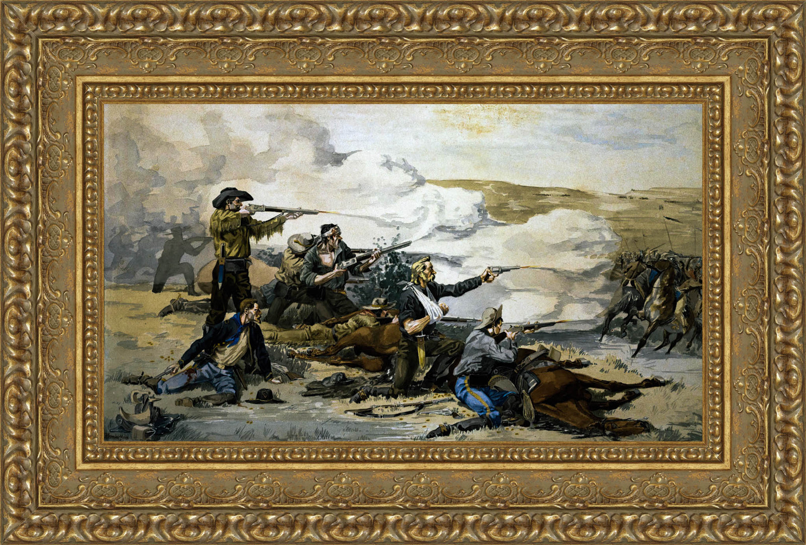 Battle of Beecher Island – Frederic Remington, 1895