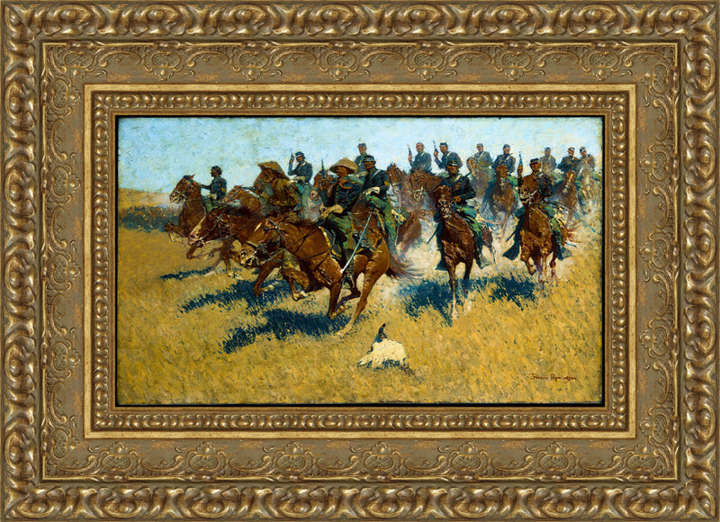 Cavalry Charge On The Southern Plains – Frederic Remington, 1907