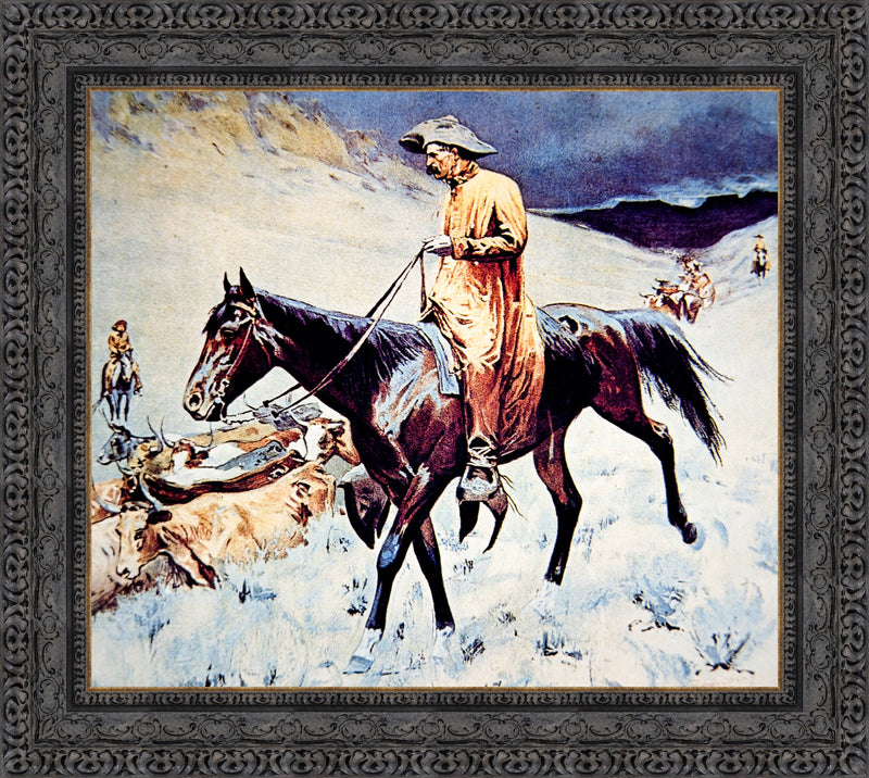 On the Trail – Frederic Remington, 1892