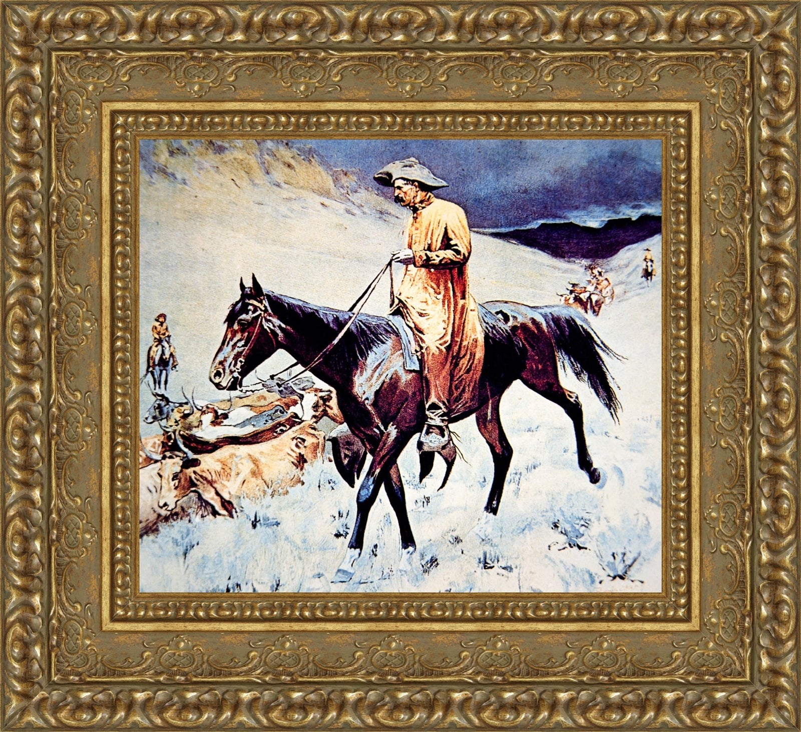 On the Trail – Frederic Remington, 1892