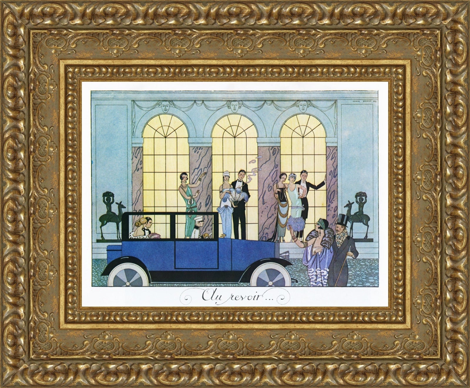 Au Revoir… (Goodbye…) – George Barbier, 1927