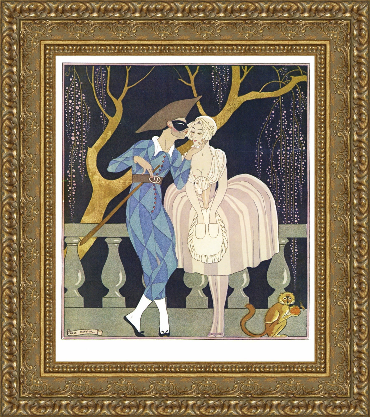 Finette The Artful Servant Girl - George Barbier