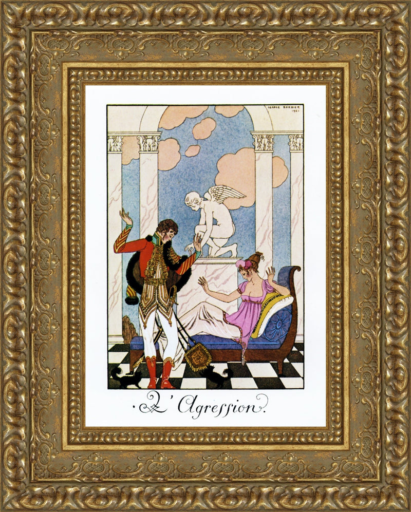 L Agression - George Barbier