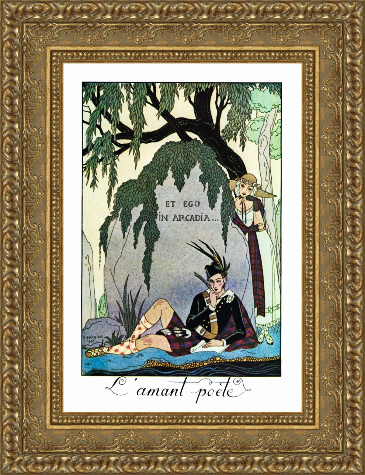 L Amant Poete - George Barbier