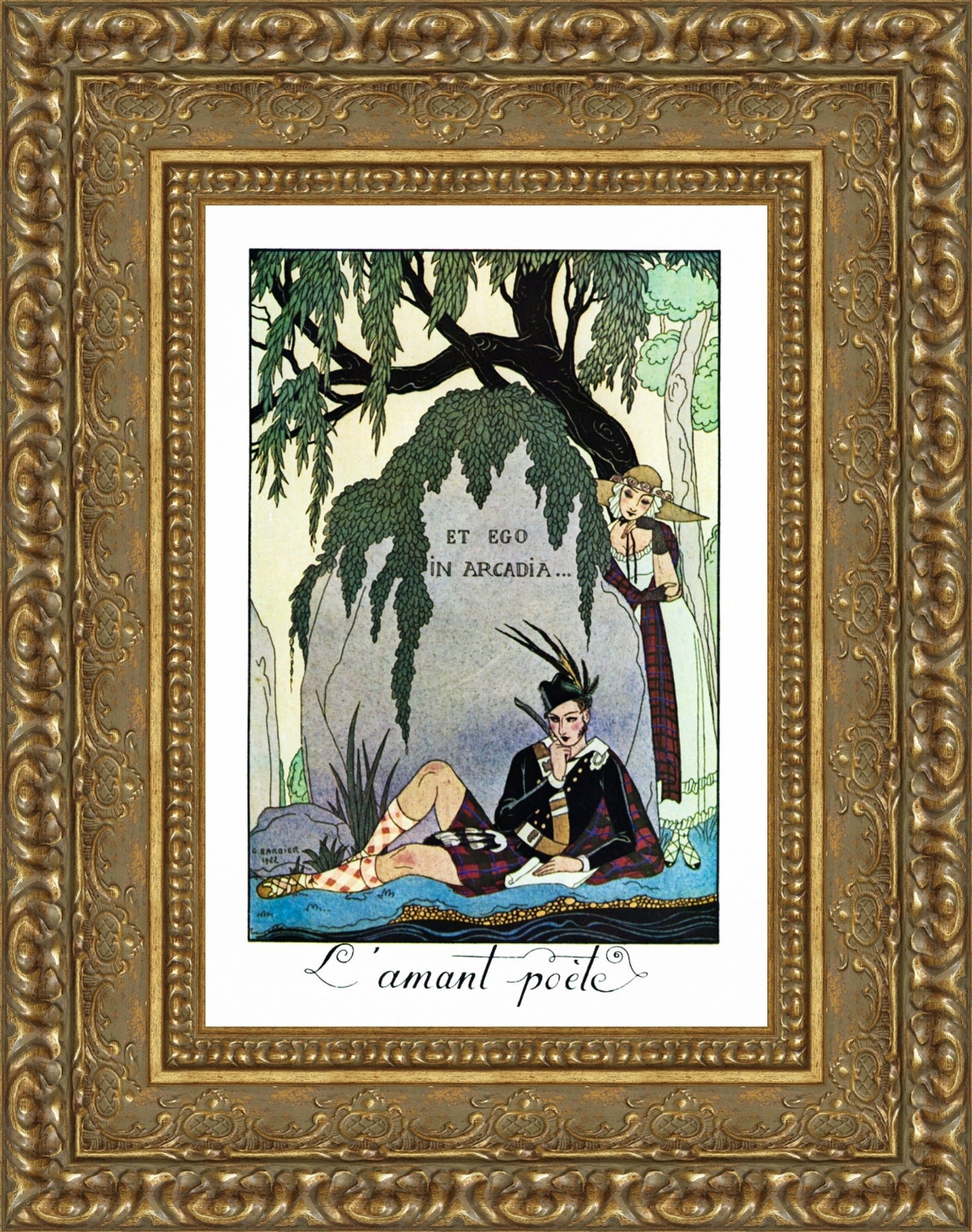 L Amant Poete - George Barbier