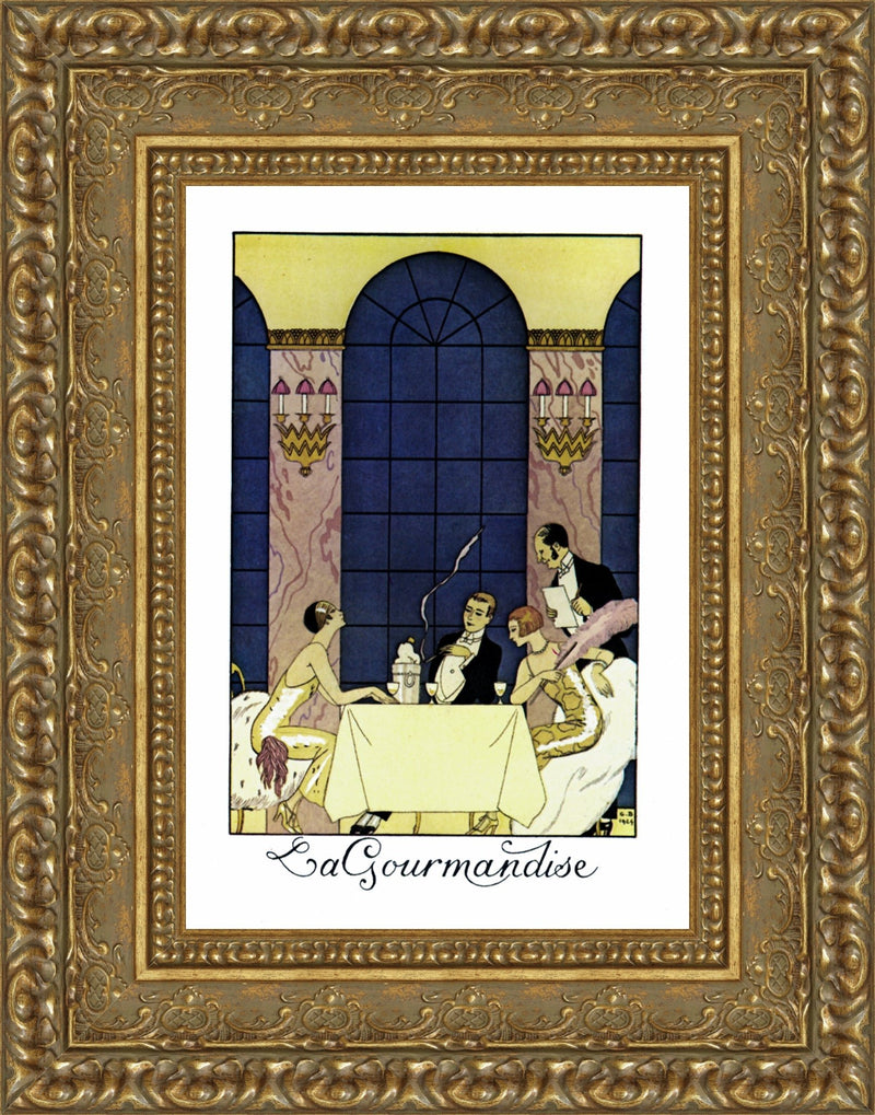 La Gourmandise – George Barbier, 1924