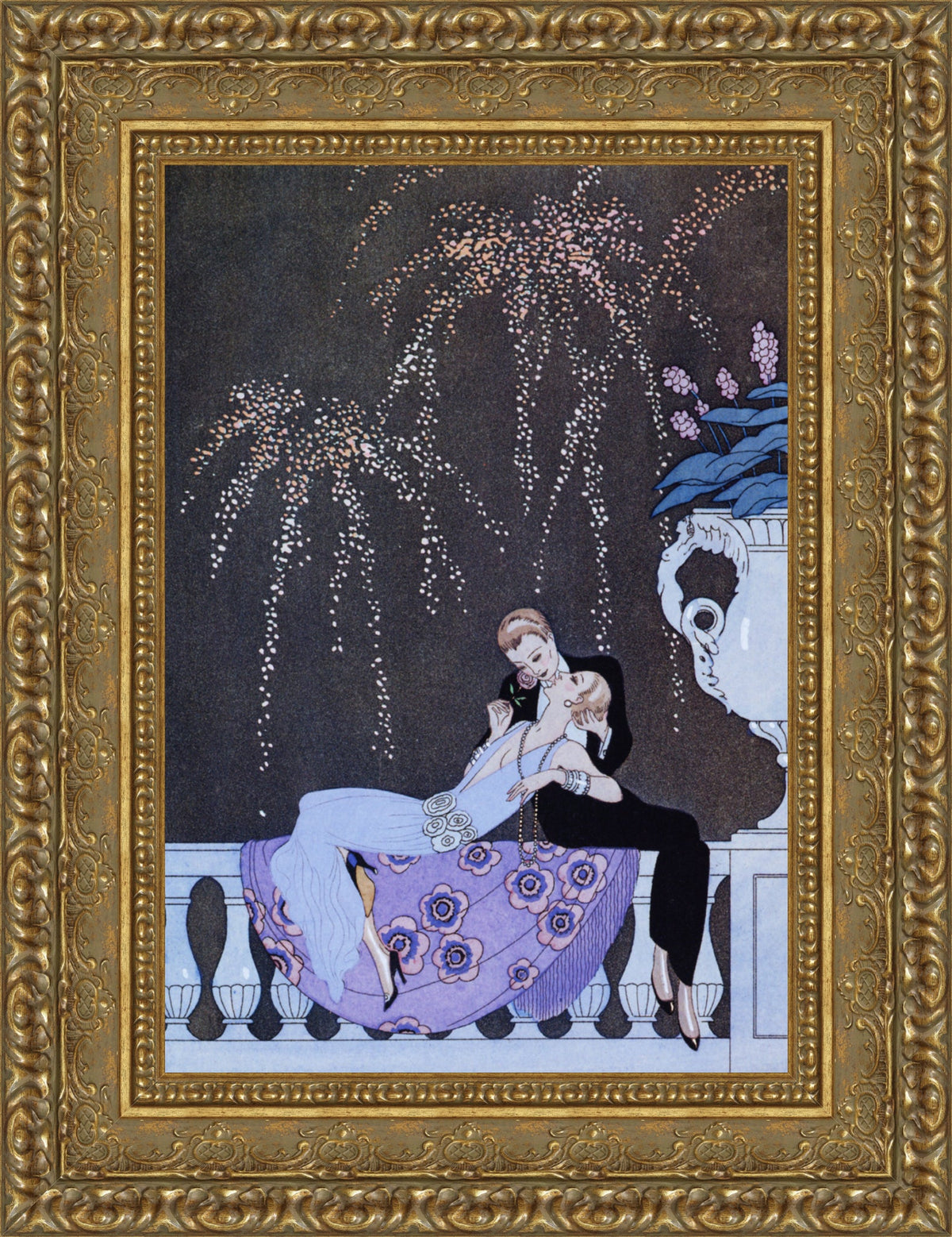 Le Feu! (The Fire!) – George Barbier, 1925
