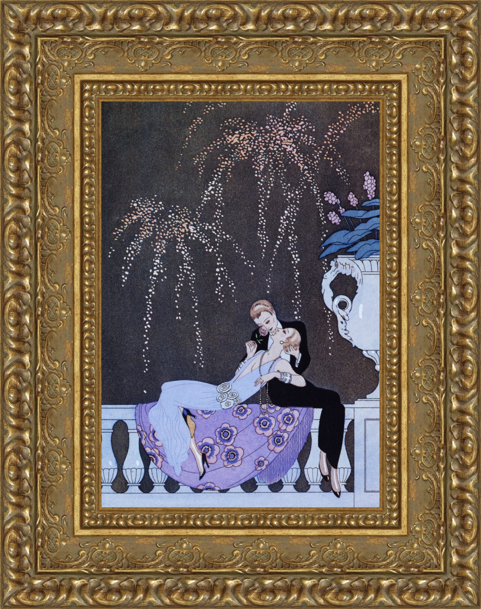 Le Feu! (The Fire!) – George Barbier, 1925