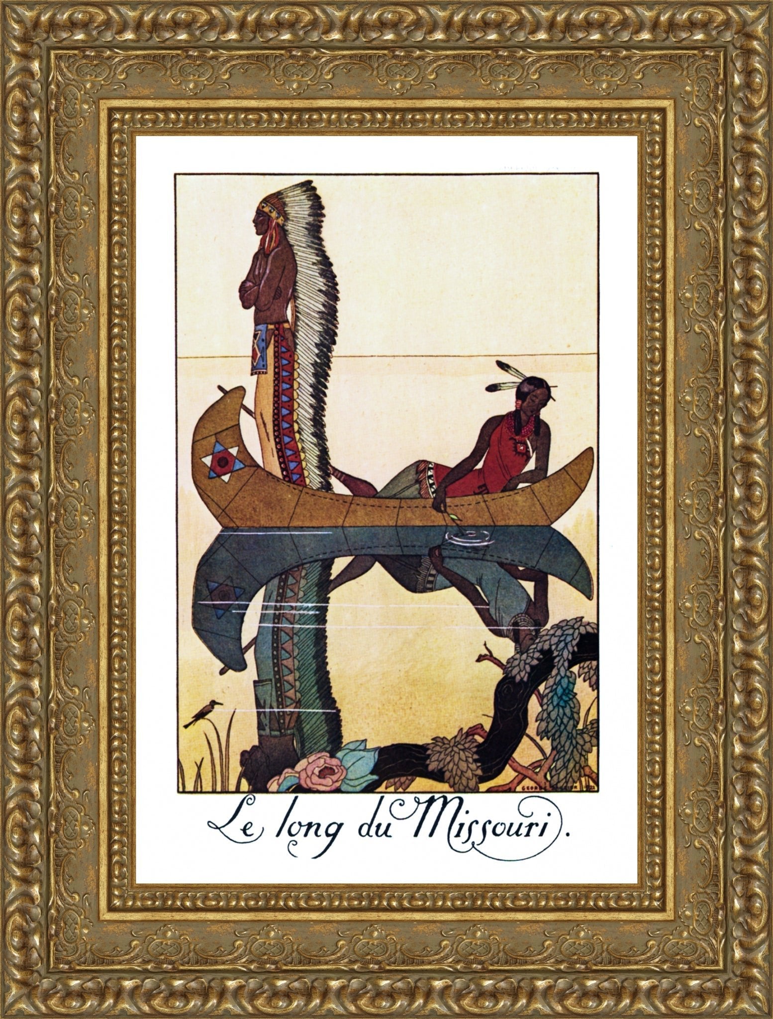 Le Long Du Missouri - George Barbier