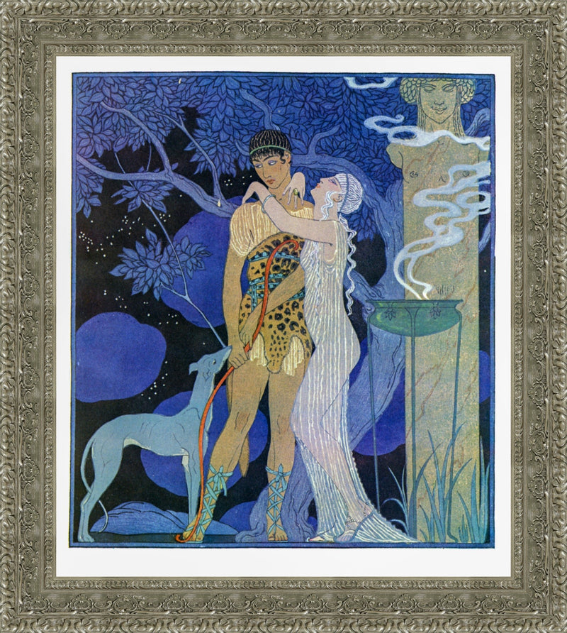 Phaedra and Hippolytus – George Barbier, 1914