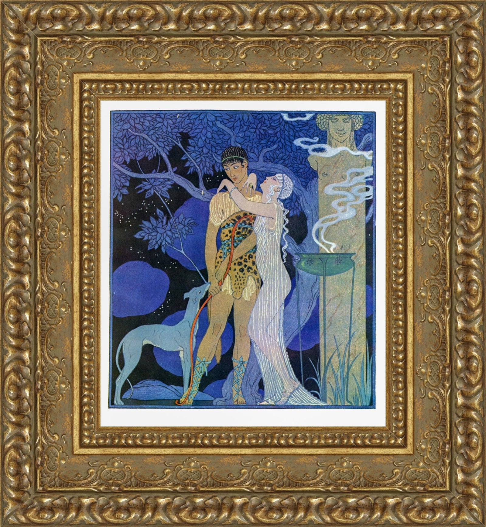 Phaedra and Hippolytus – George Barbier, 1914