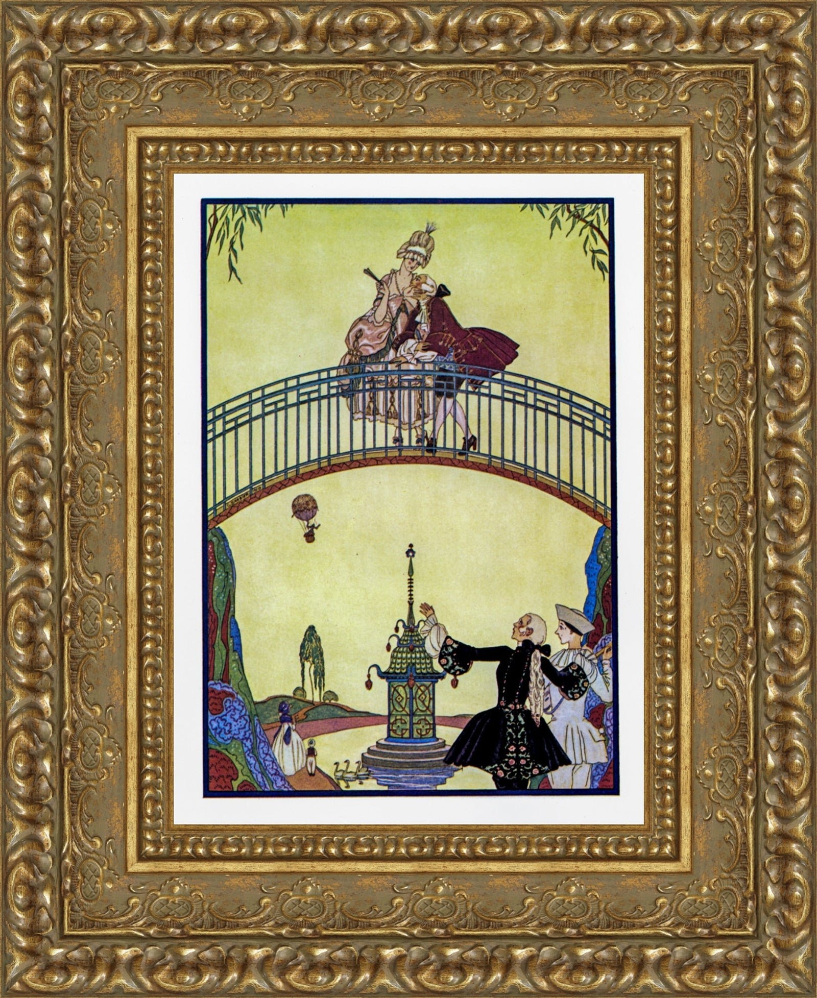 Walking (La Promenade) – George Barbier, 1924