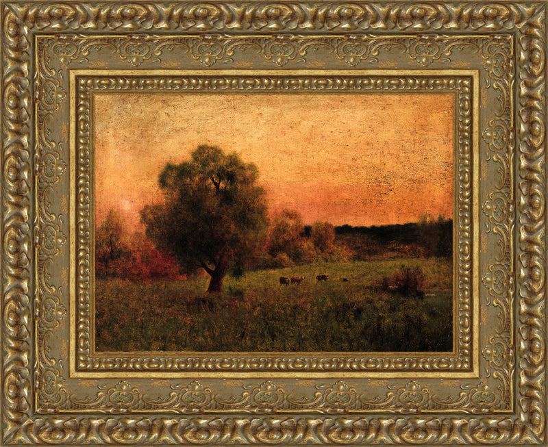 Cows in a Field – George Inness, c. 1880