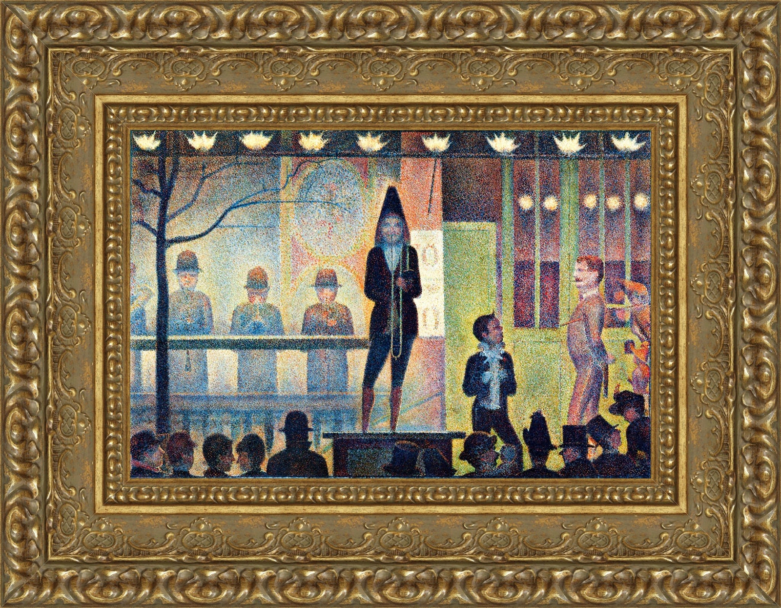 Circus Sideshow – Georges Seurat, 1887-1888