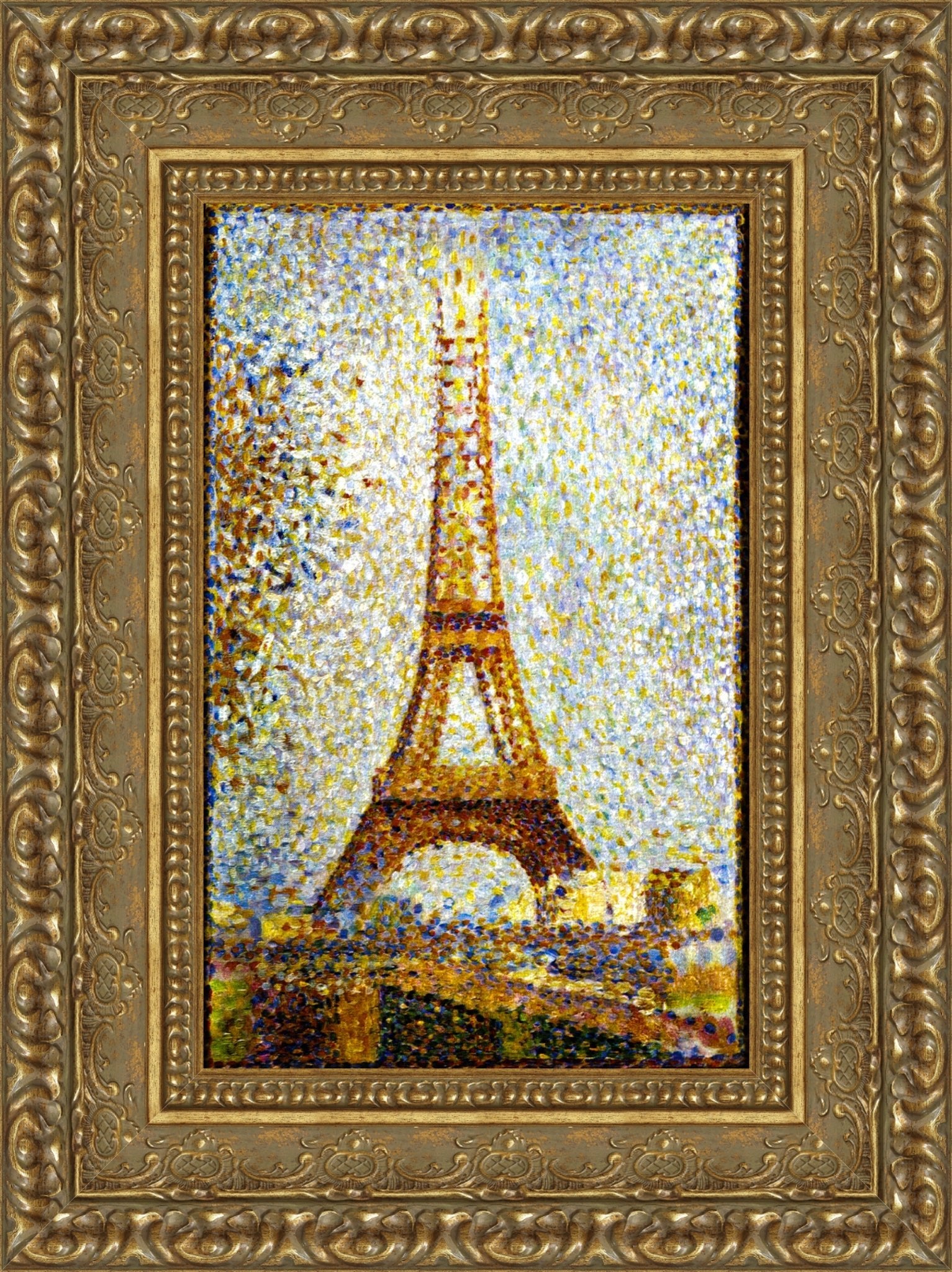 The Eiffel Tower – Georges Seurat, 1889