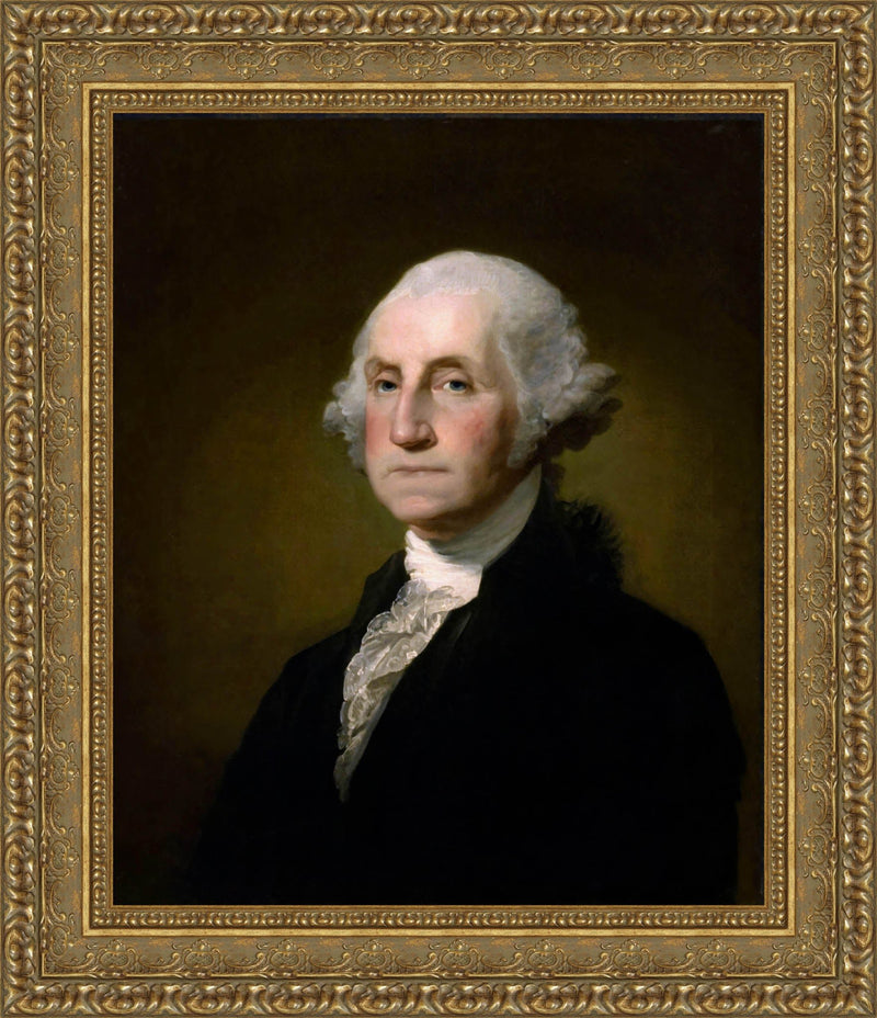 Athenaeum Portrait Of George Washington – Gilbert Stuart, 1796