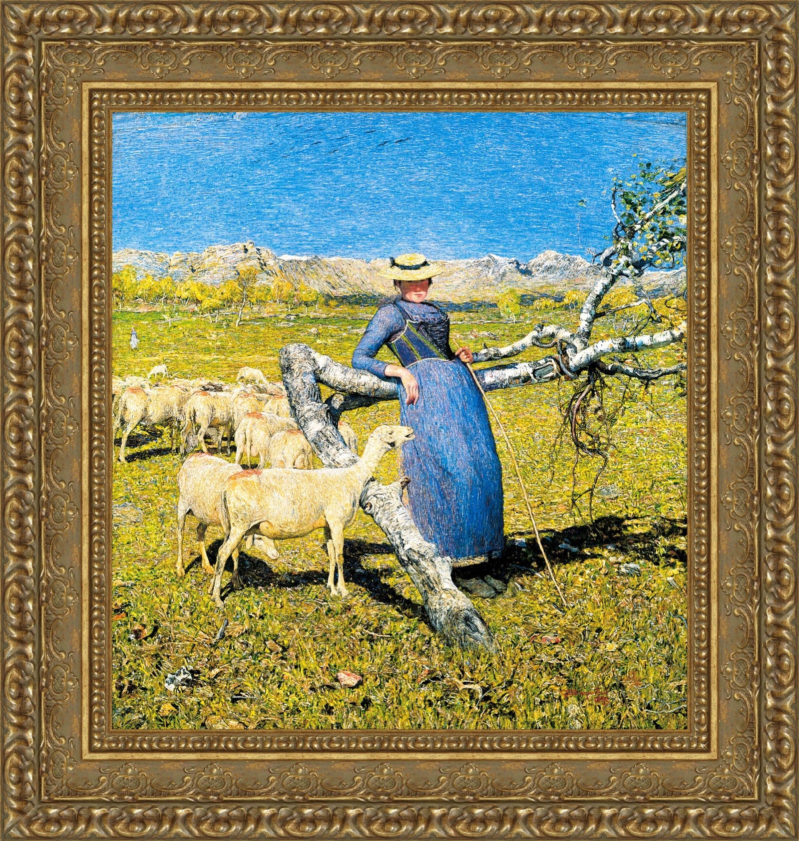 Mezzogiorno sulle Alpi – Giovanni Segantini, 1891