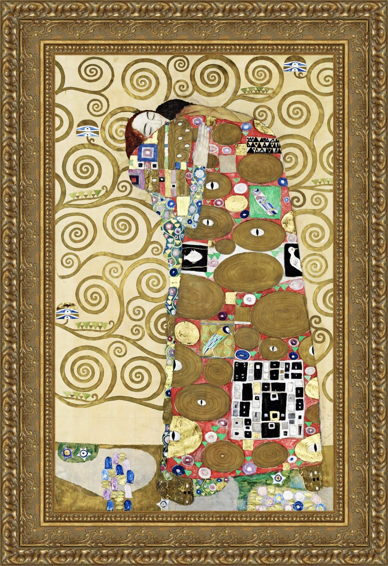 Fulfillment – Gustav Klimt, 1905–1909