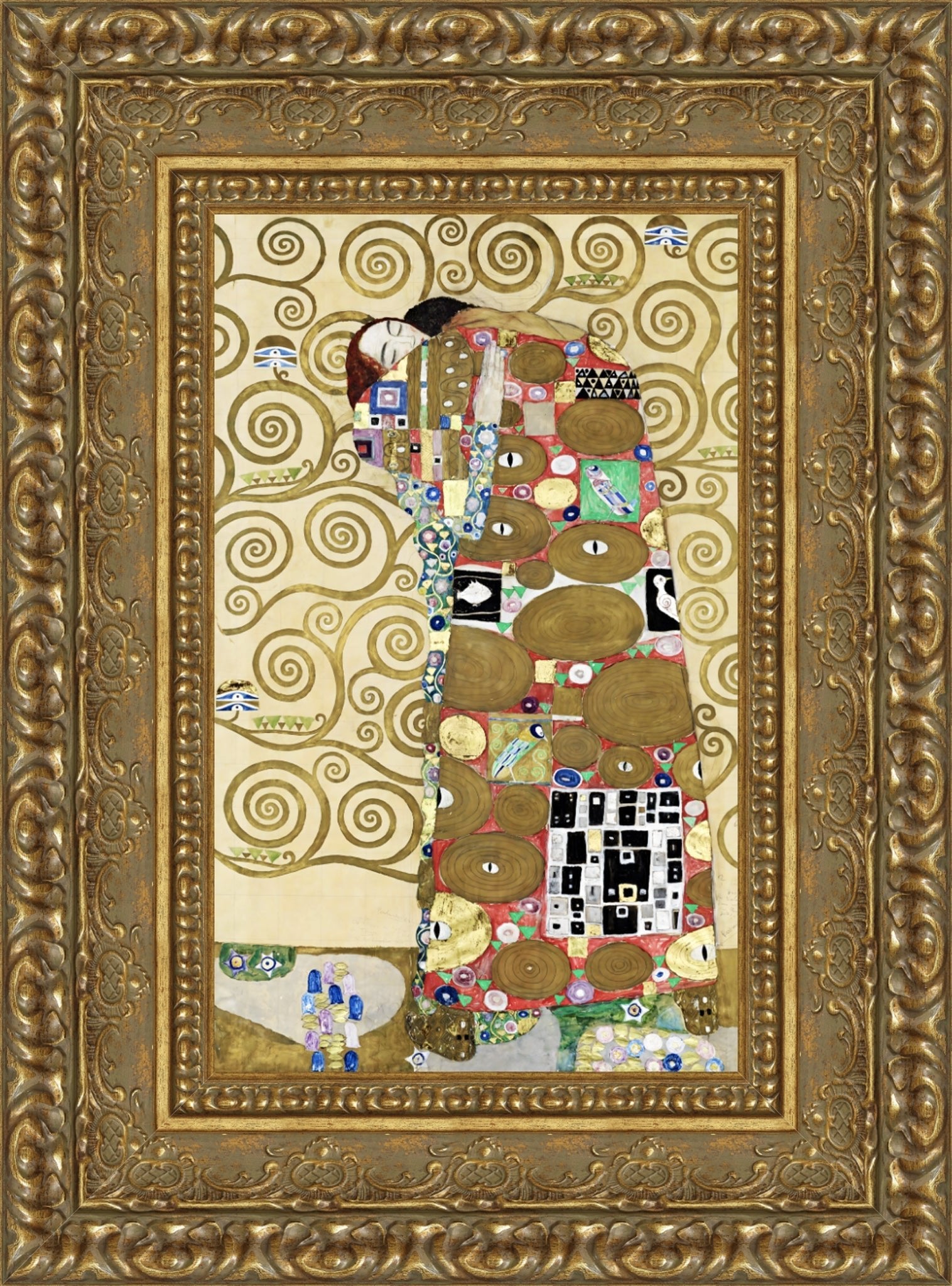 Fulfillment – Gustav Klimt, 1905–1909