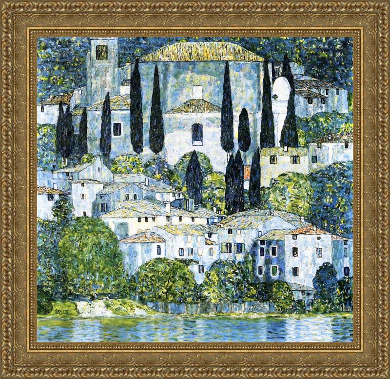 Kirche in Cassone (Church in Cassone) – Gustav Klimt, 1913