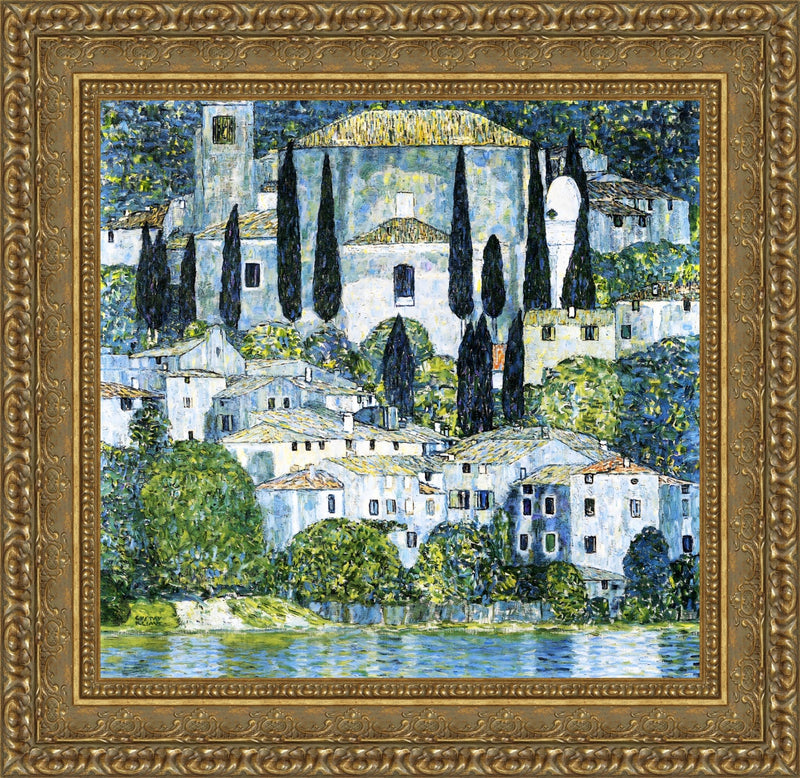 Kirche in Cassone (Church in Cassone) – Gustav Klimt, 1913